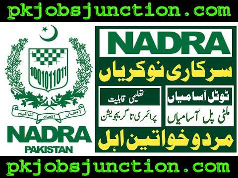 NADRA Jobs August 2023 in Lahore Advertisement Walk in Interview