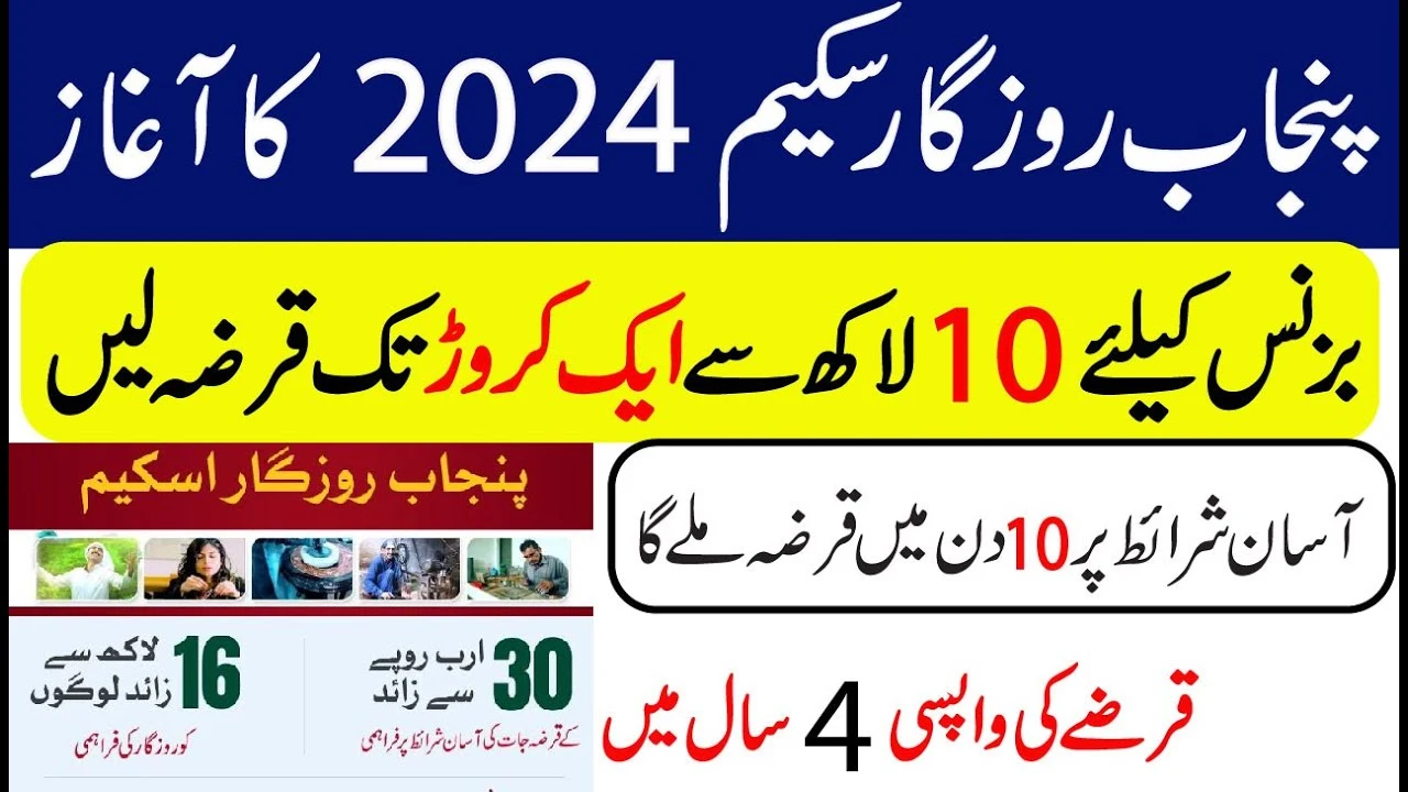 Punjab Rozgar Scheme 2024