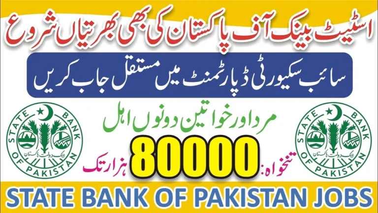 State Bank of Pakistan jobs 2023