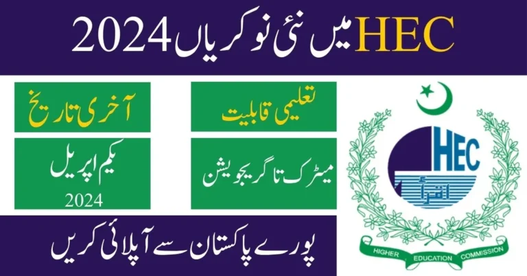 Higher Education Commission HEC Jobs 2024