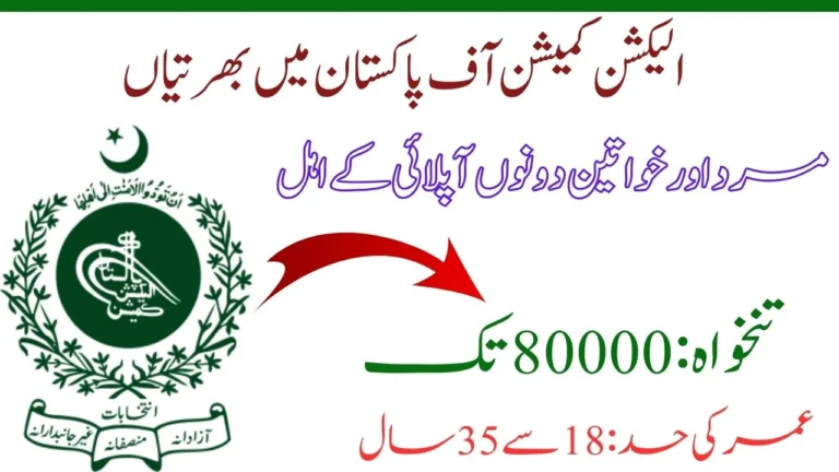 Election Commission of Pakistan Jobs 2024