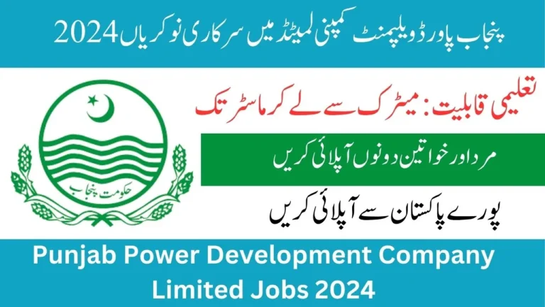 Punjab Power Development Company Limited Jobs 2024