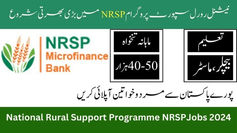 NRSP Rahim Yar Khan Jobs 2024