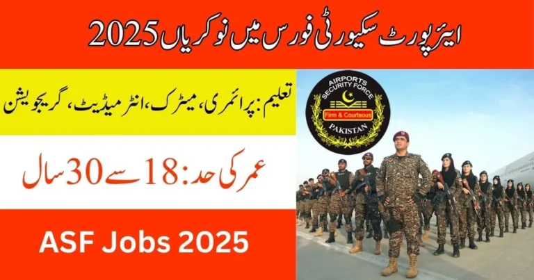 Airports Security Force ASF Jobs 2025