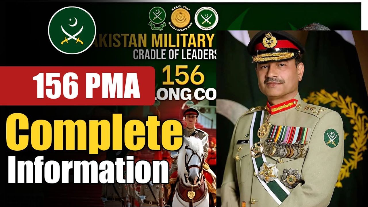 Join Pakistan Army Through 156 PMA Long Course
